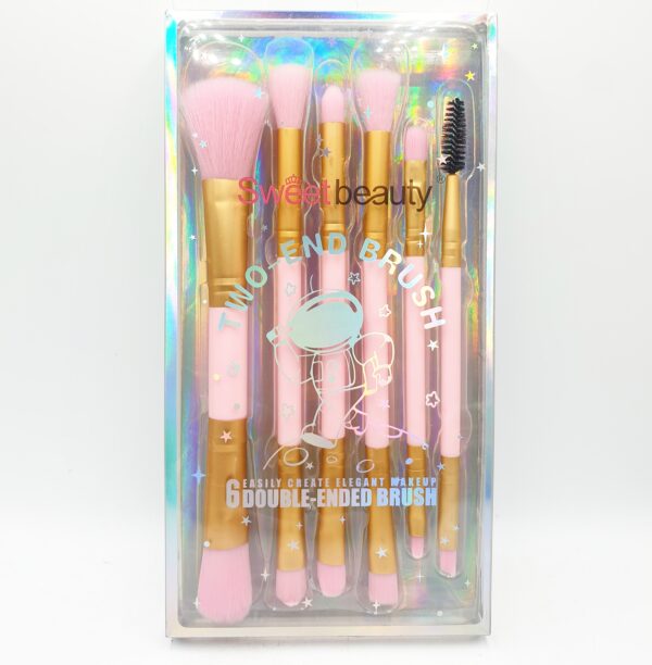 6 Piece Make Up Brush Set