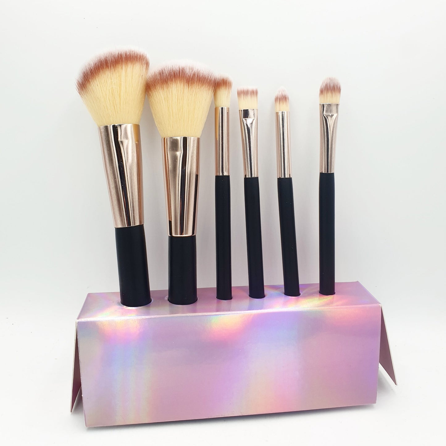 6 Piece Makeup Brush Set