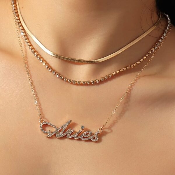 Aries 3 piece Necklace