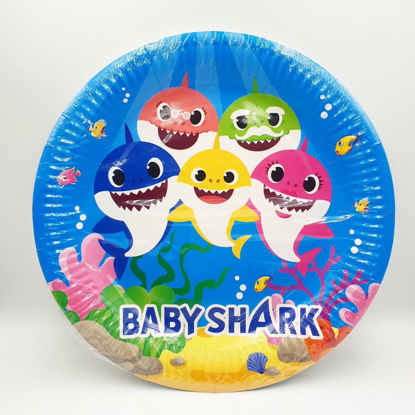 Baby Shark party plates