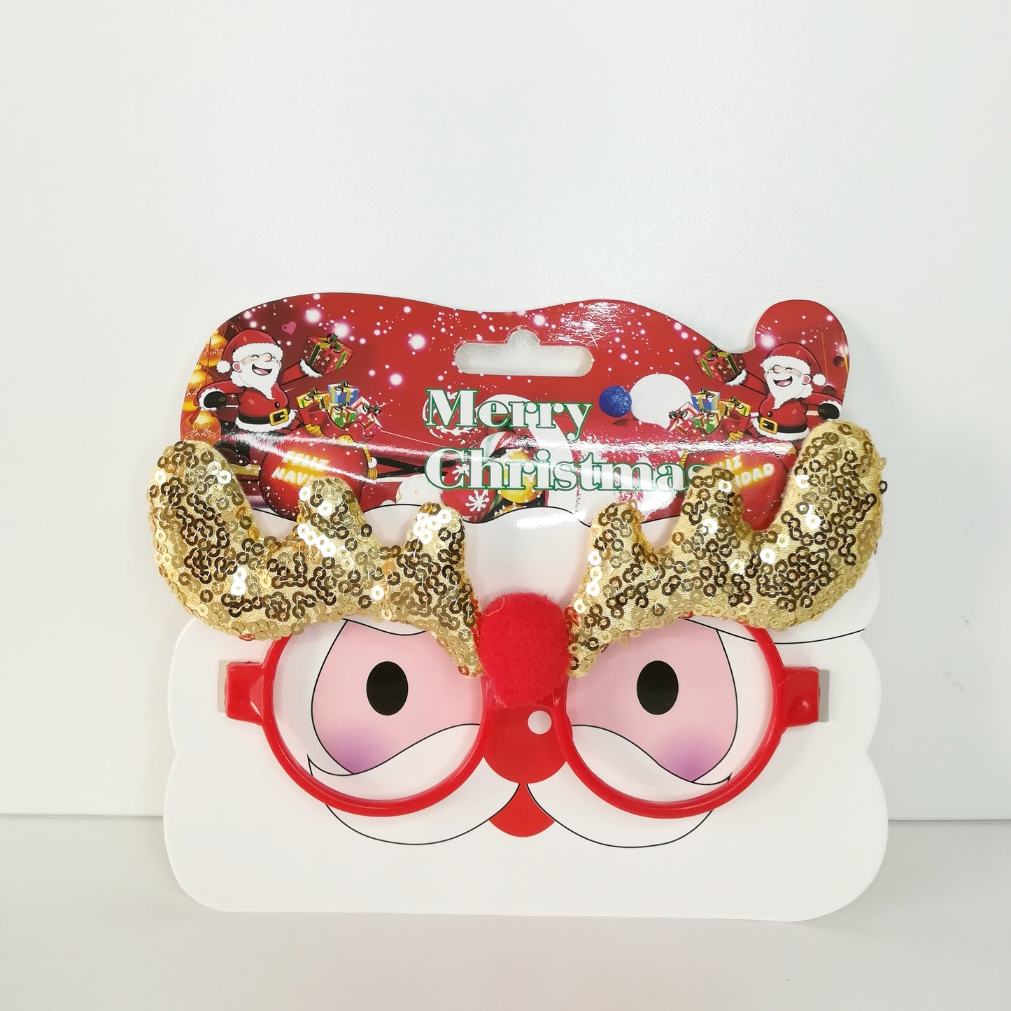 Christmas Reindeer Glasses