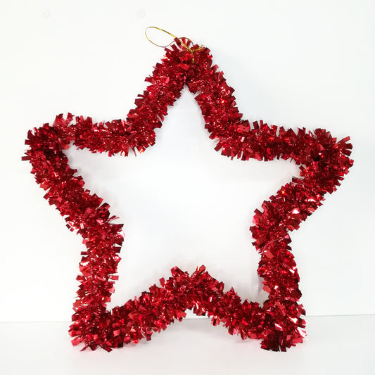 Christmas Star Decor – Red