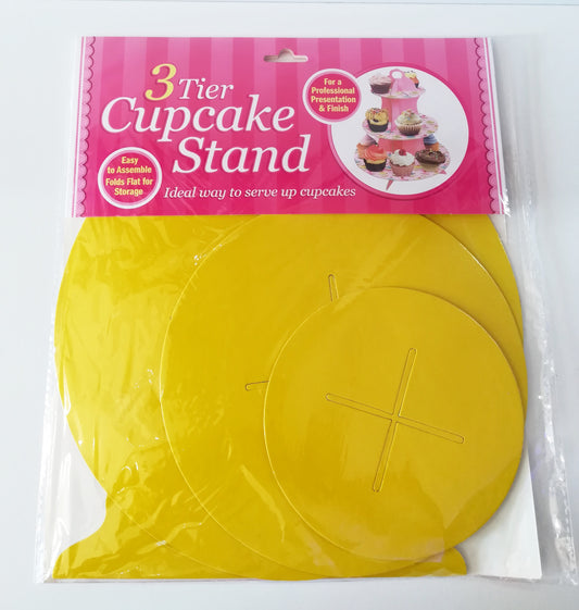 Cupcake Stand – Yellow