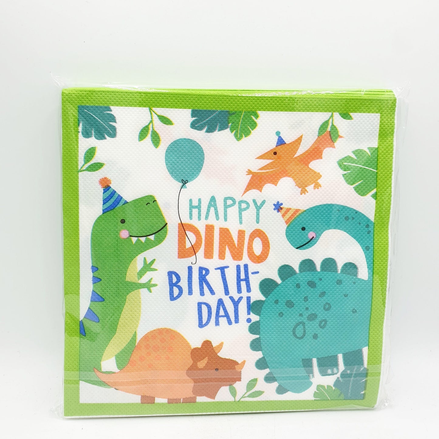 Dino party serviettes – Pack of 10