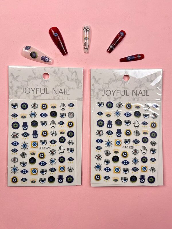 Evil Eye Nail Art Stickers