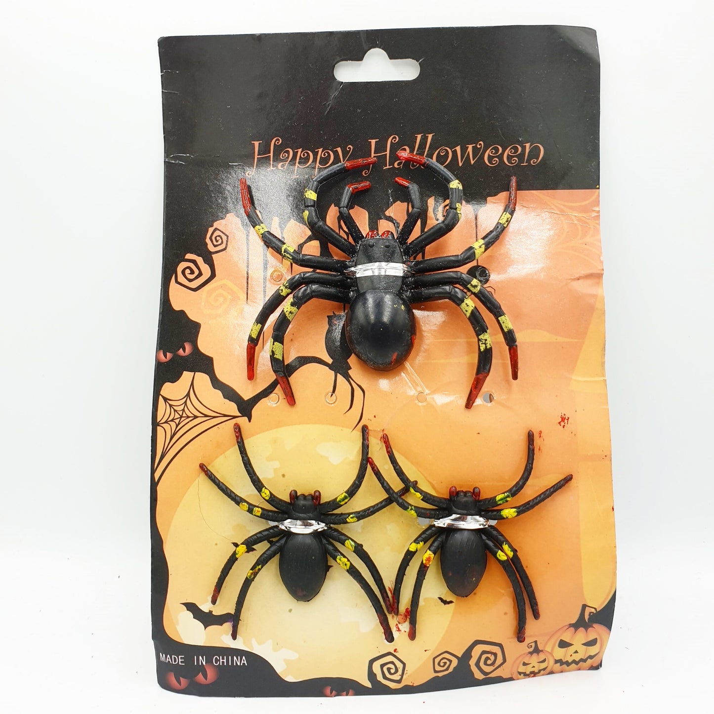 Halloween Spider Decor – 3 Piece