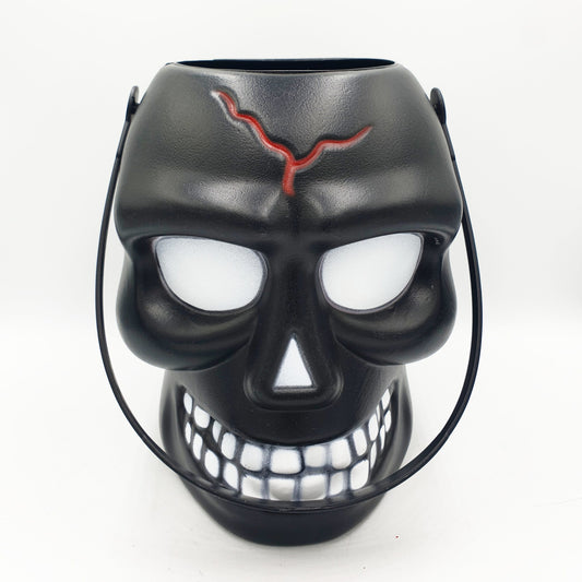 Halloween Trick or Treat Skull Bucket