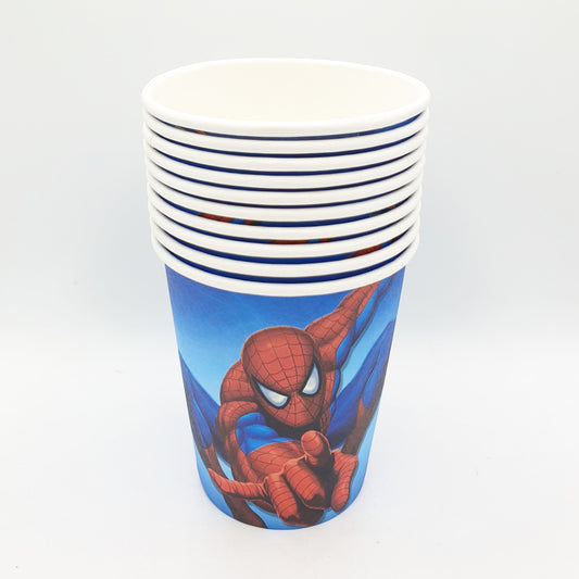 Spiderman paper cups – pack of 10