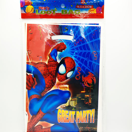 Spiderman Loot Bags