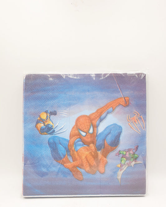 Spiderman party serviettes – Pack of 10