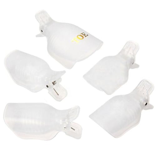 Toe Soak Off Clips - 5 Piece